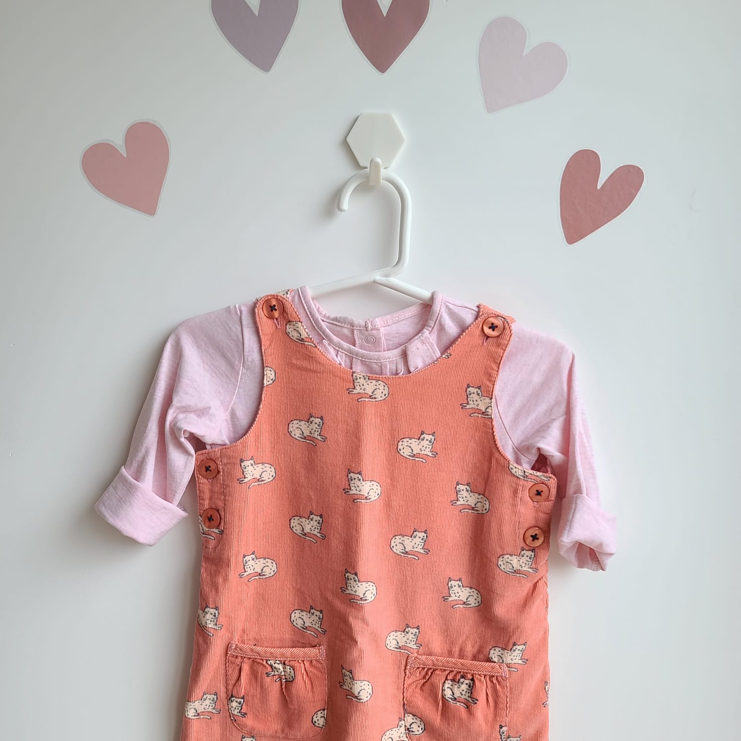 Enterito + Remera Gatita