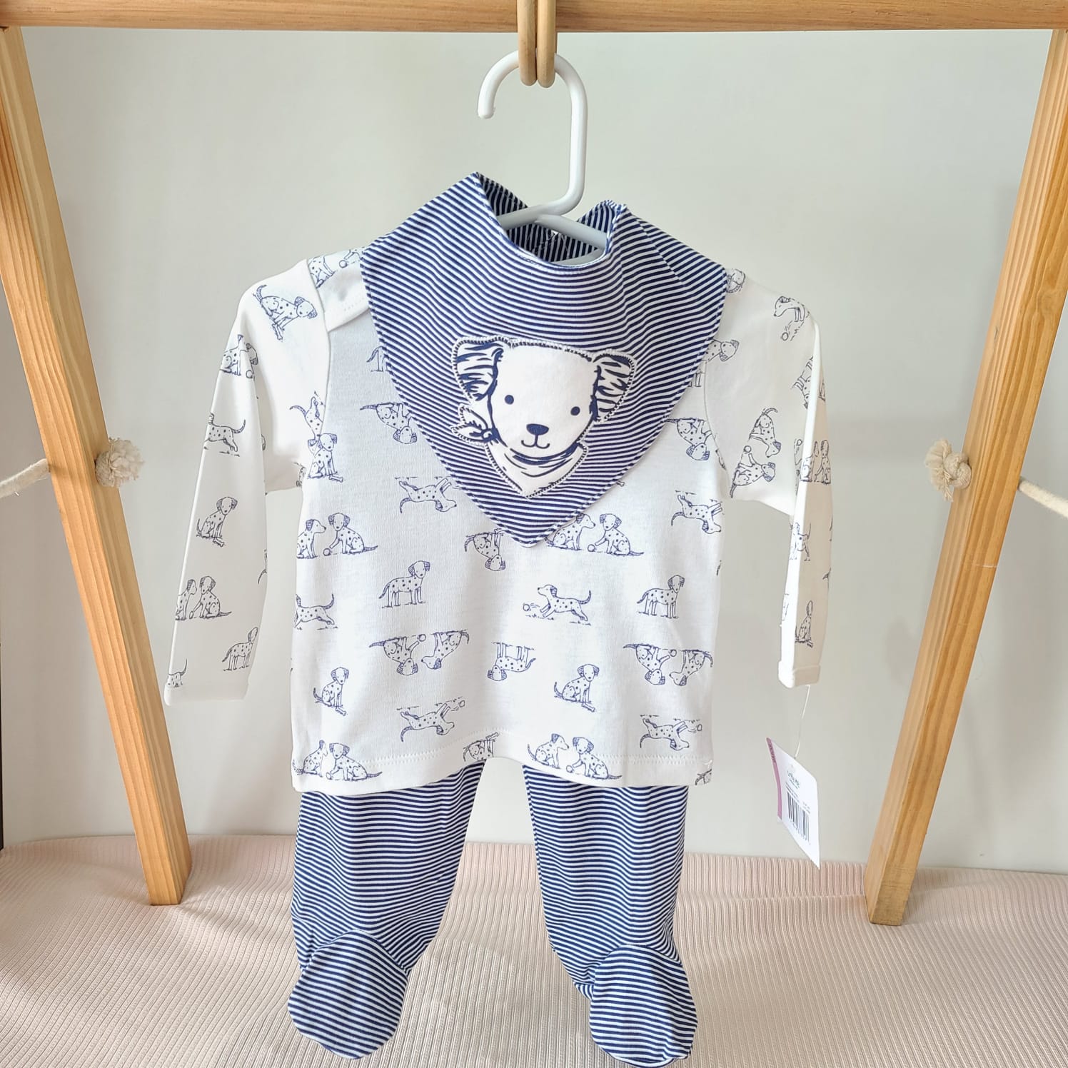 CONJUNTO 3 PIEZAS PERRITO