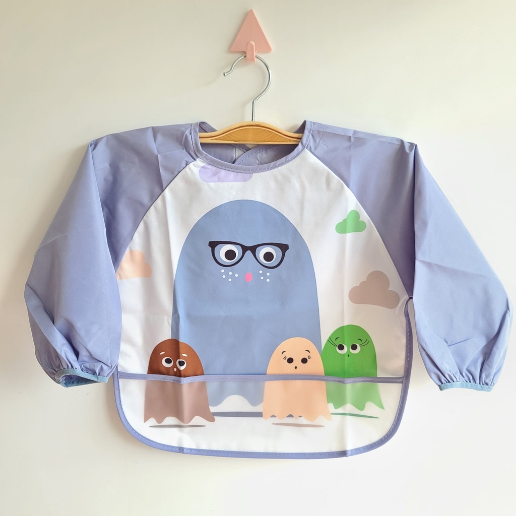 Babero con Manga Animales