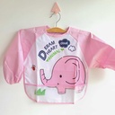 Babero con Manga Animales