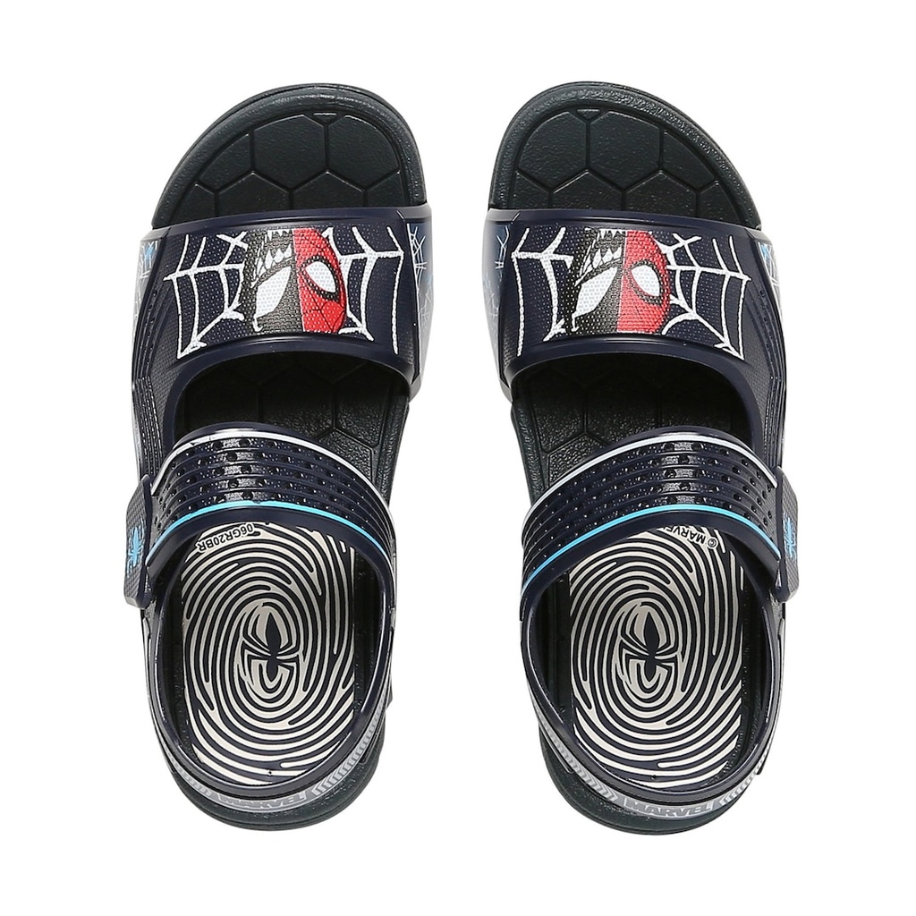 SANDALIA SPIDERMAN NEGRO