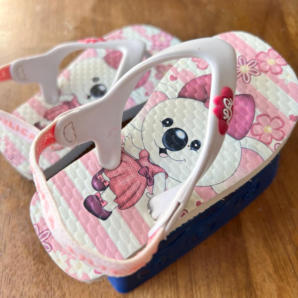CHINELA PARA BEBE OSITA LILI