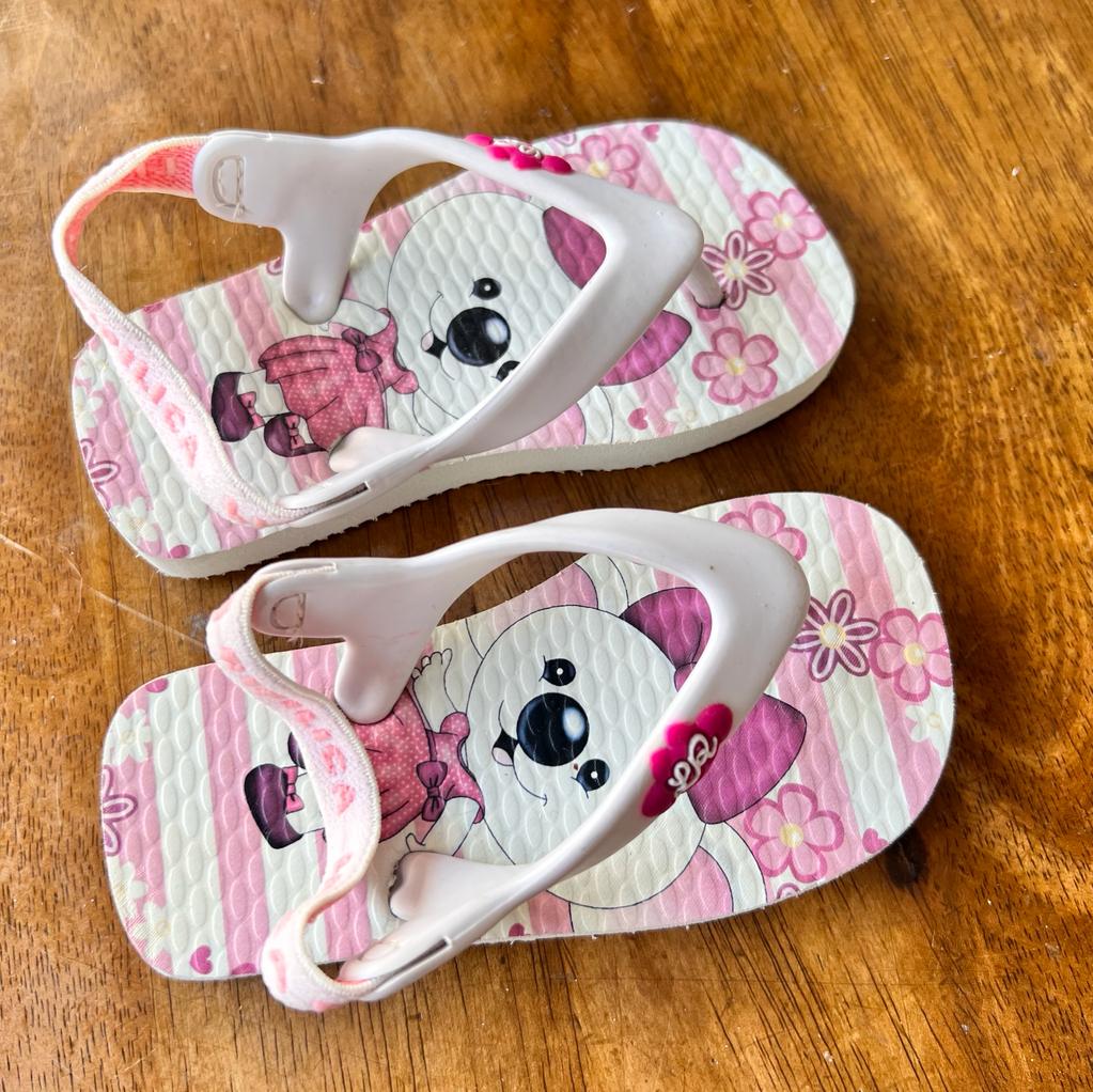 CHINELA PARA BEBE OSITA LILI