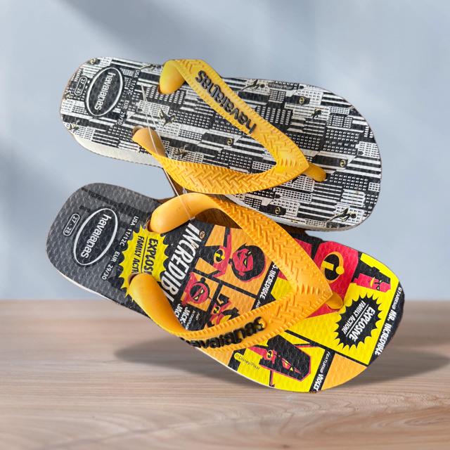 CHINELAS HAWAIANA LOS INCREIBLES
