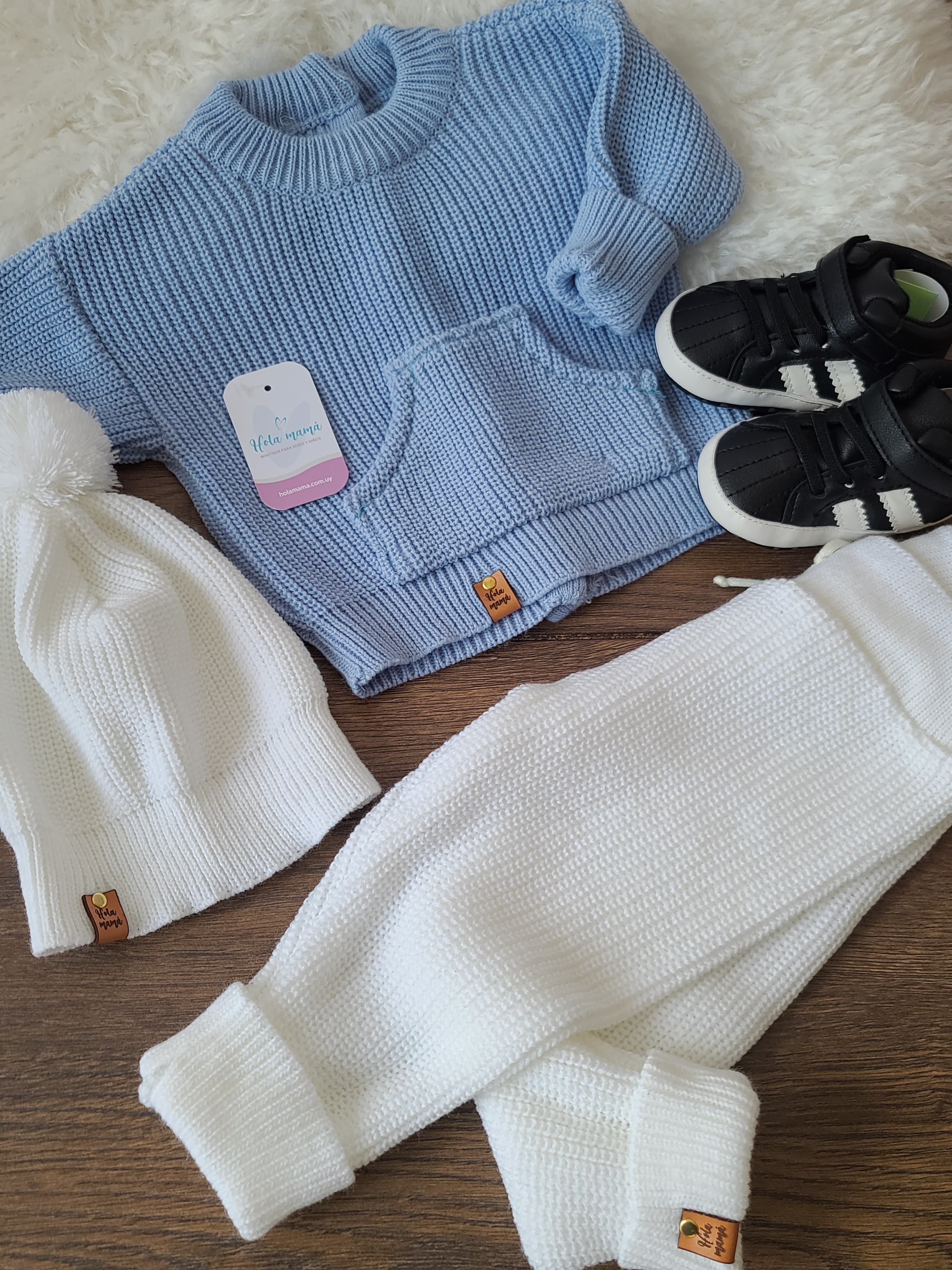 CONJUNTO AMADEO TALLE 6 MESES
