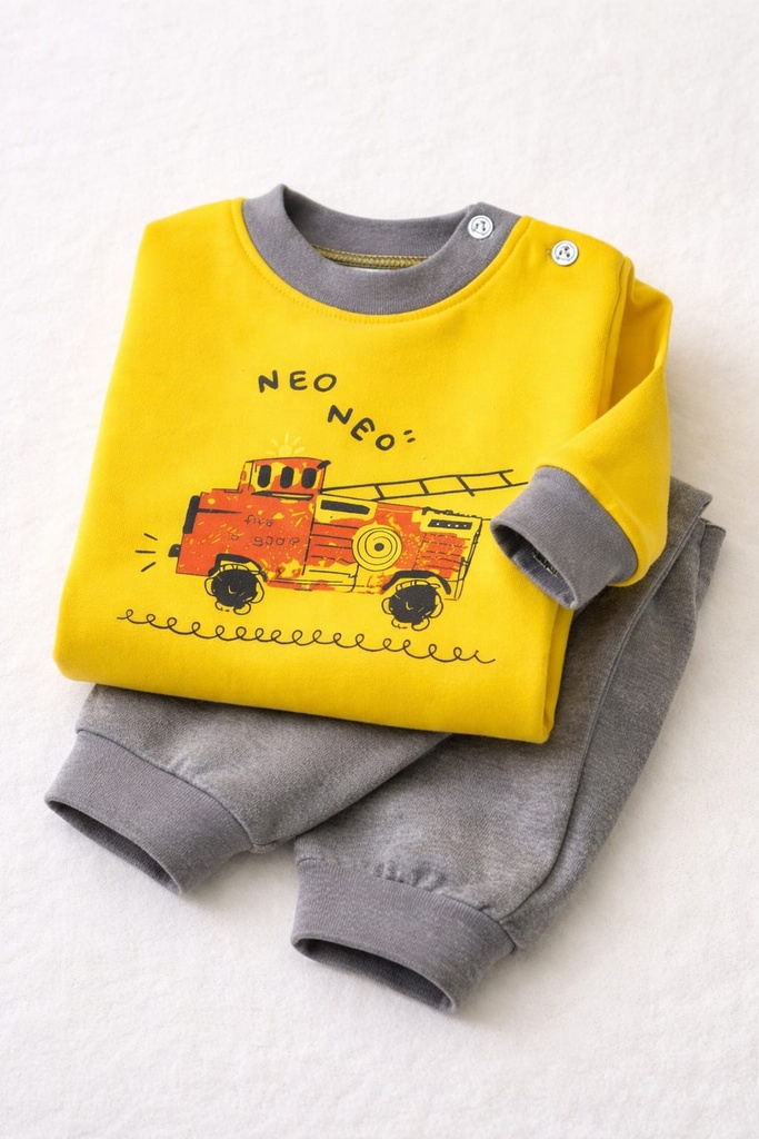 CONJUNTO 2 PIEZAS BOMBERO