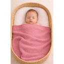 REBOZO LONDRES TEJIDO ROSA FRESA