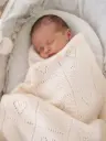 REBOZO TEJIDO CORAZONES