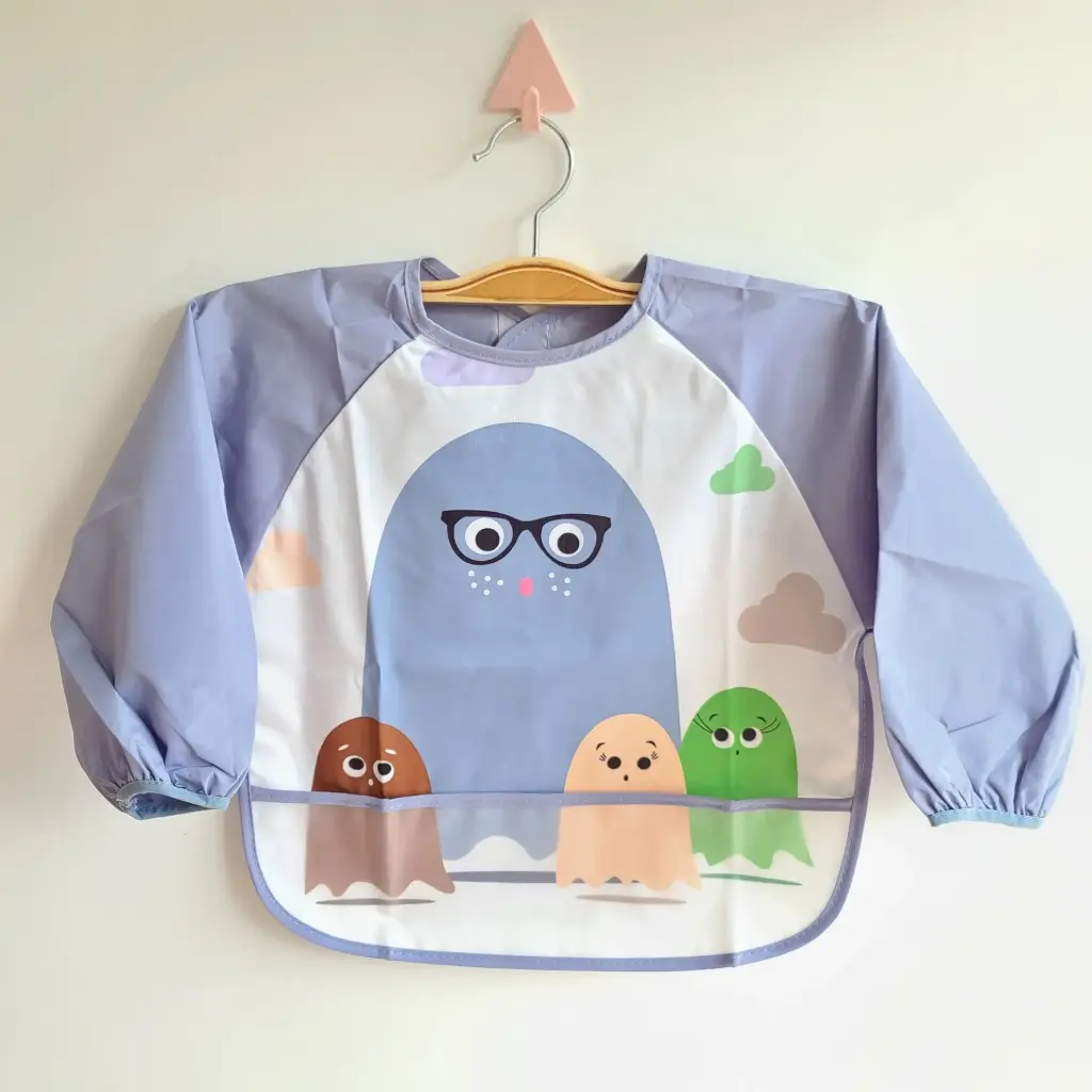 Babero con Manga Animales