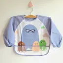 Babero con Manga Animales