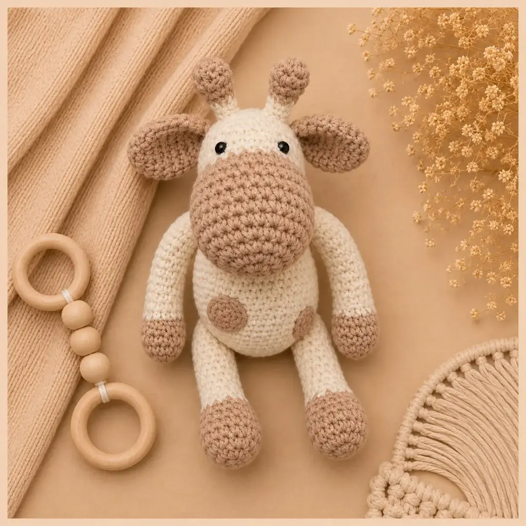MUÑECO DE APEGO JIRAFA