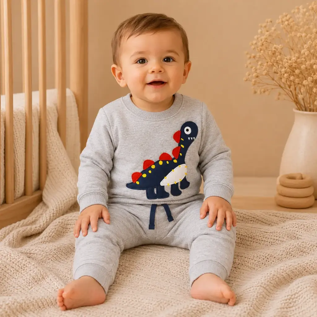 CONJUNTO 2 PIEZAS DINO