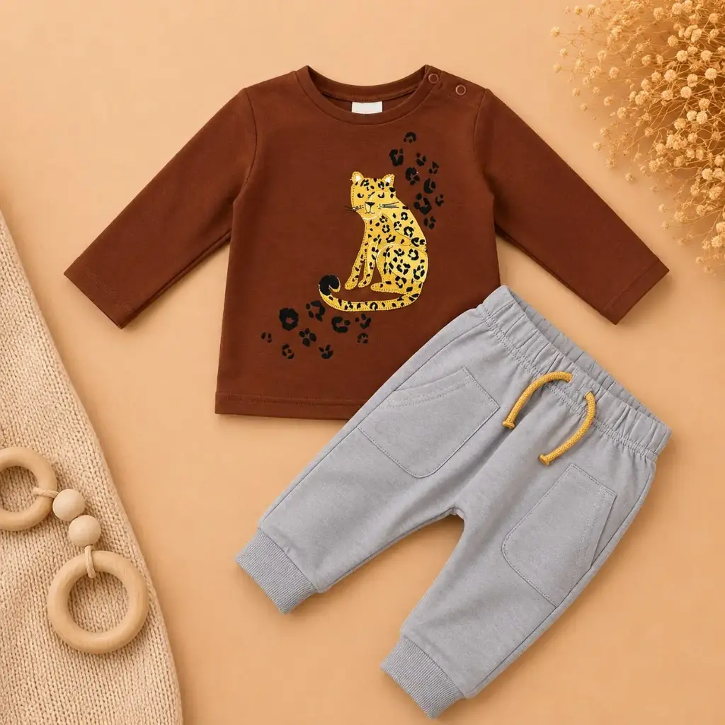CONJUNTO 2 PIEZAS TIGRE