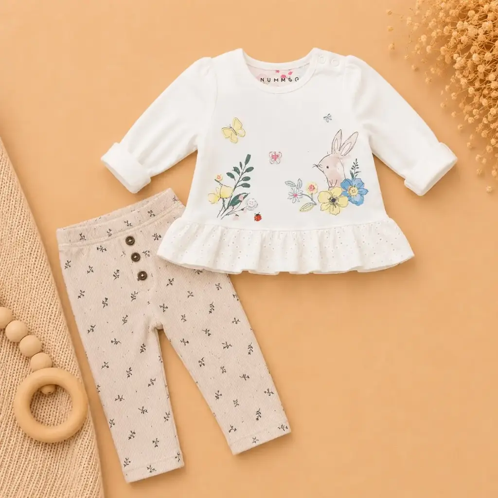 CONJUNTO 2 PIEZAS MARIPOSAS