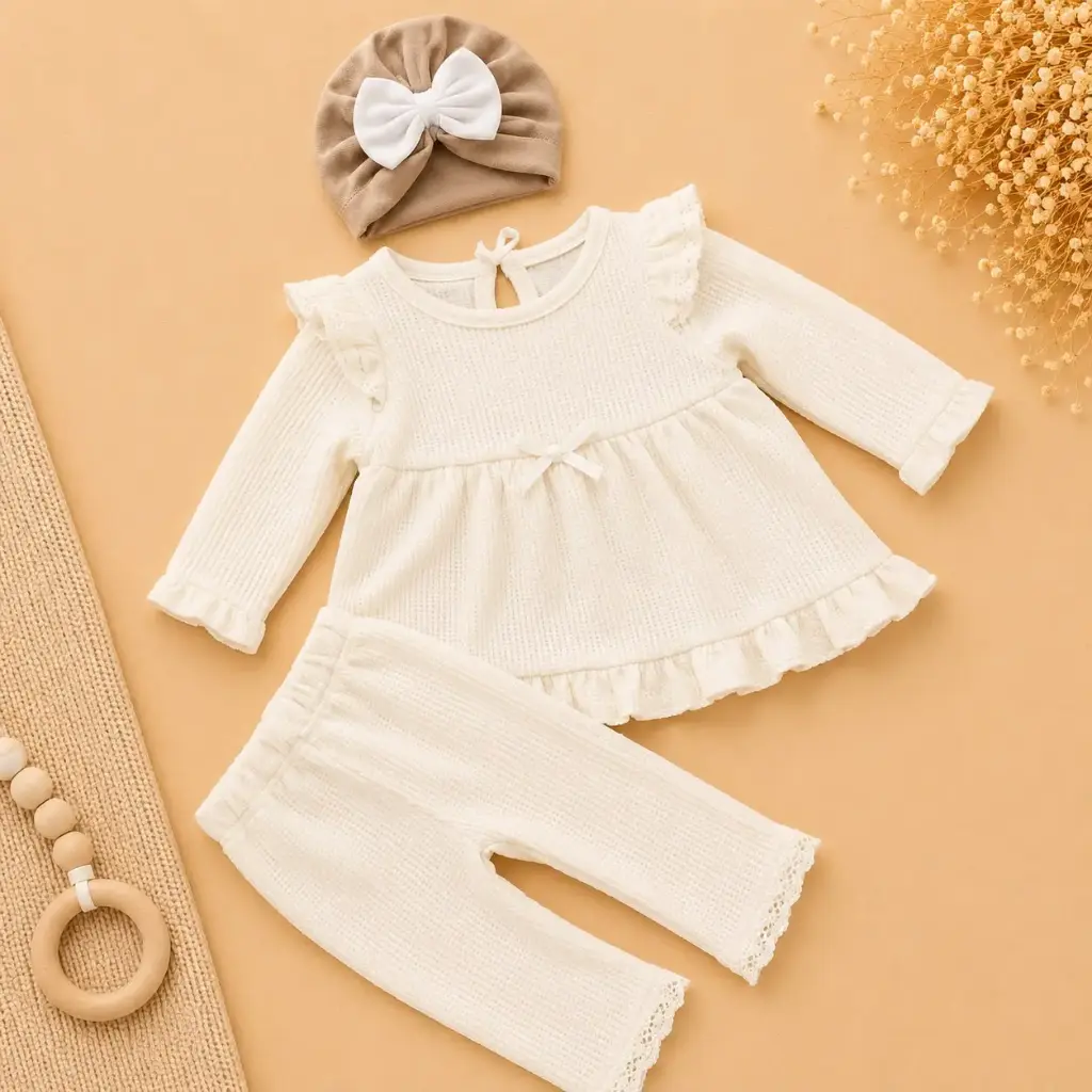 CONJUNTO 3 PIEZAS VESTIDO MORELIA