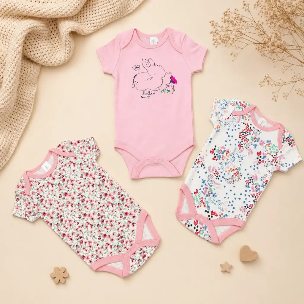 SET 3 BODY FLORES