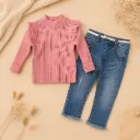 CONJUNTO 2 PIEZAS BUCITO ROSADO