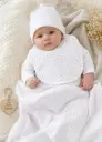 SET DE  GORRA MANTA Y BABERO
