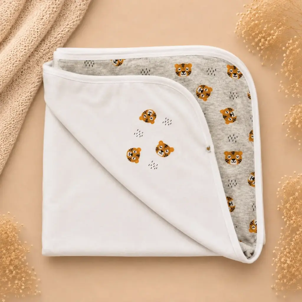 MANTA EN PLUSH TIGRE