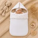 PORTA ENFANT EN ALGODON BLANCO