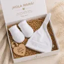 SET GORRO Y ESCARPINES BLANCO