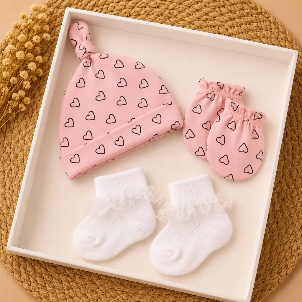 SET DE GORRA, MEDIAS Y MITONES