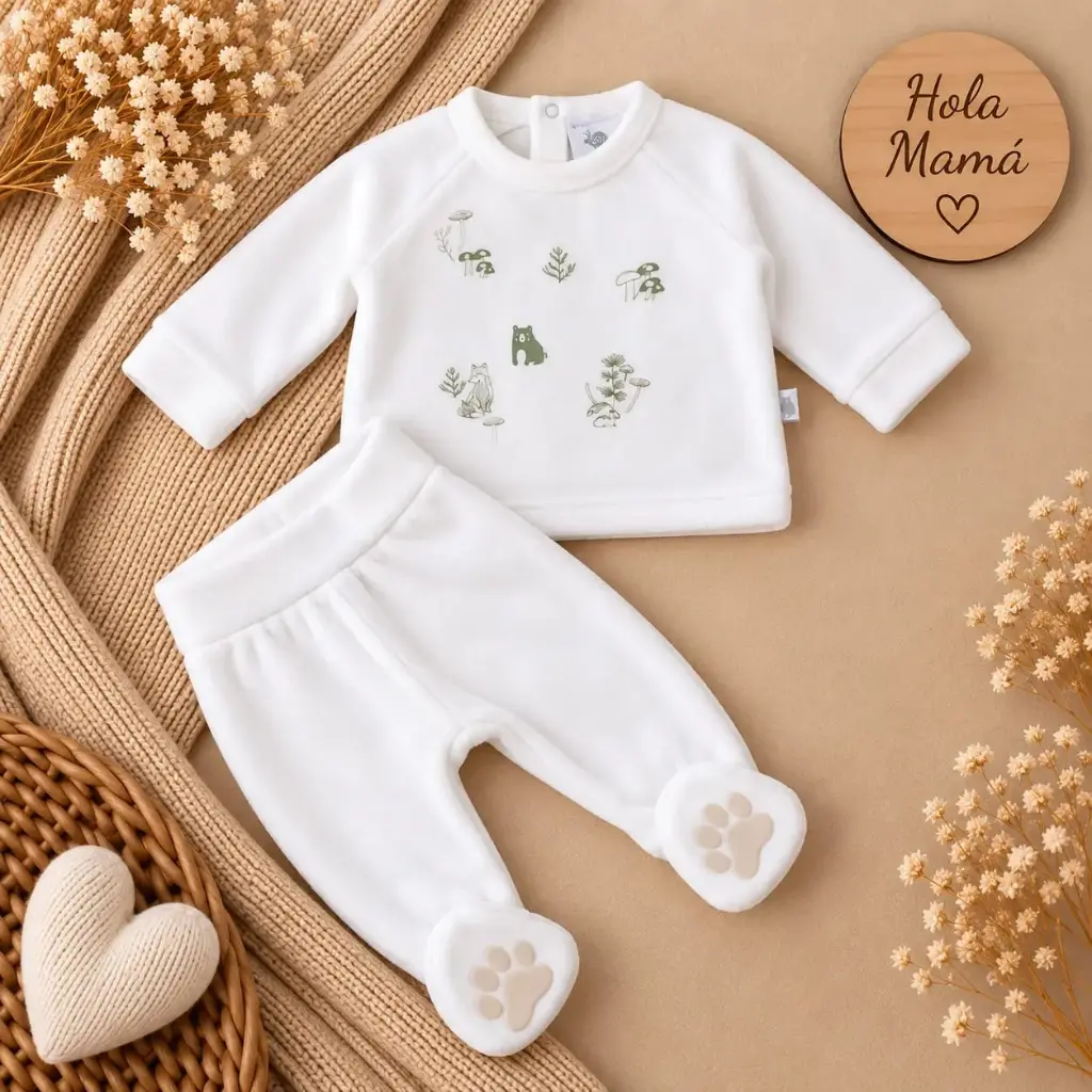 CONJUNTO OSO ZORRITO VERDE