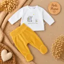 CONJUNTO ELEFANTE AMARILLO