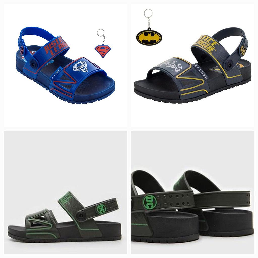 SANDALIAS LIGA DE LA JUSTICIA