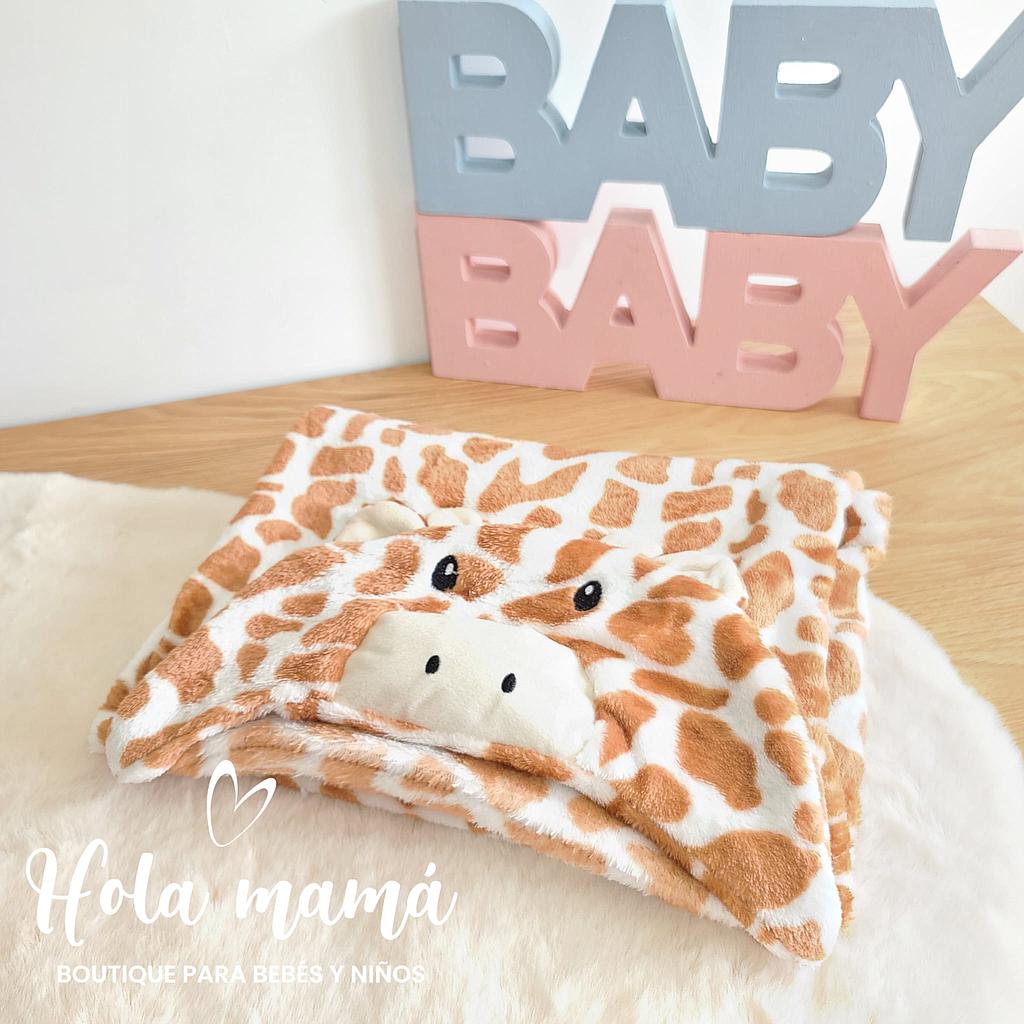 MANTA ZOO CON CAPUCHA