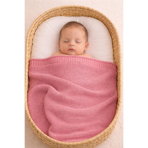 REBOZO LONDRES TEJIDO ROSA FRESA