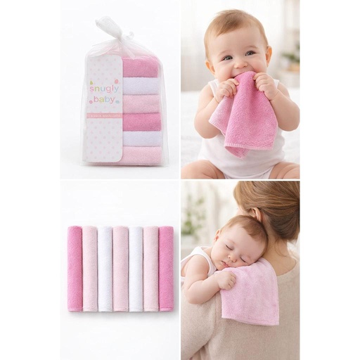 TOALLA BABITAS PACK X 6.