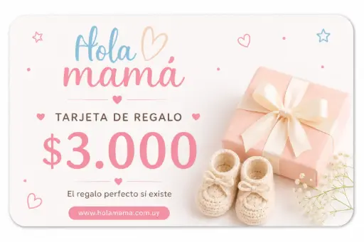 [HM-000923] Tarjeta de Regalo Esencial Hola Mama