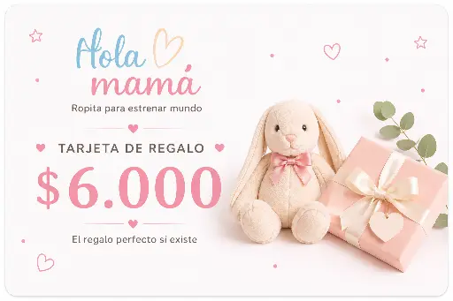 [HM-000022]  Tarjeta de Regalo Deluxe Hola Mama