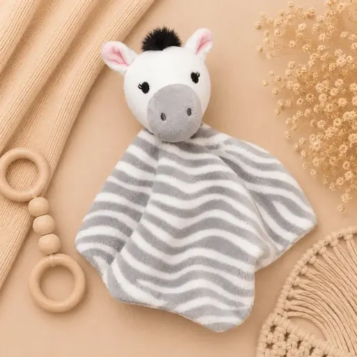 [HM-000456] MUÑECO DE APEGO CEBRA