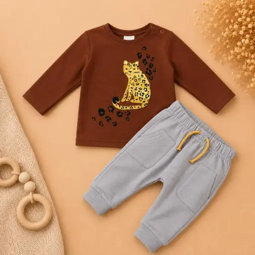 CONJUNTO 2 PIEZAS TIGRE