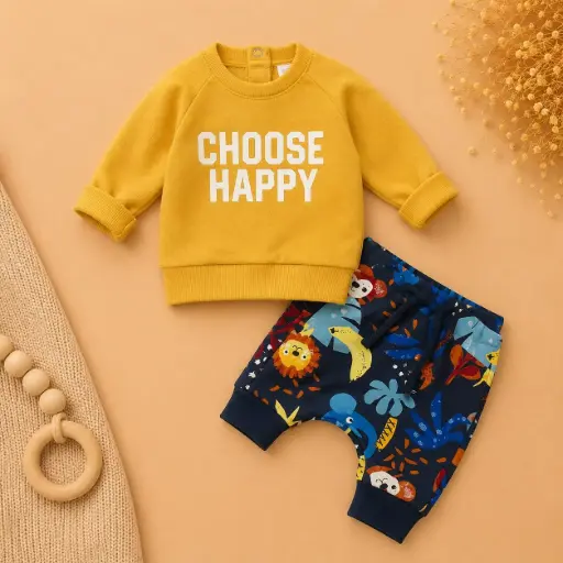 [HM-000166] CONJUNTO 2 PIEZAS HAPPY