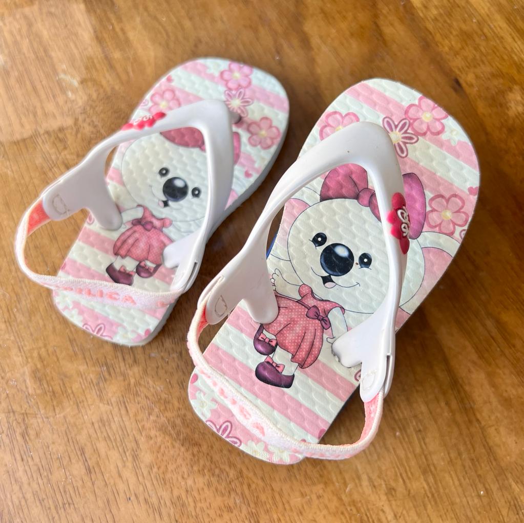 CHINELA PARA BEBE OSITA LILI