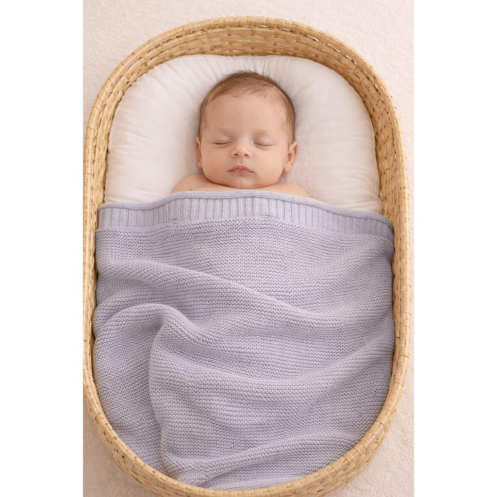 REBOZO TEJIDO LONDRES GRIS