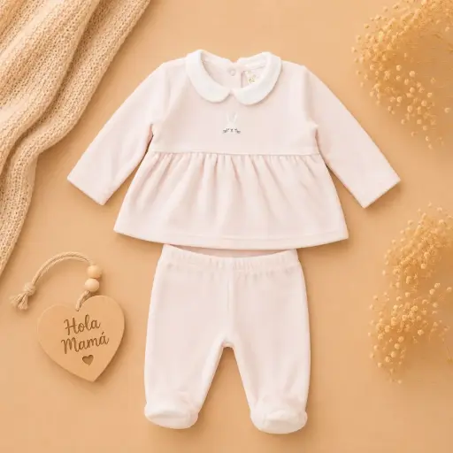[HM-000248] CONJUNTO VESTIDO CONEJITA