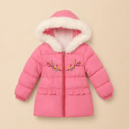 [HM-001083] CAMPERA DE ABRIGO FUCSIA