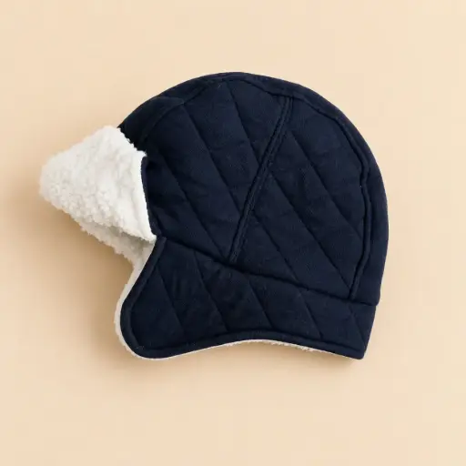 [HM-000352] GORRO TIPO AVIADOR AZUL