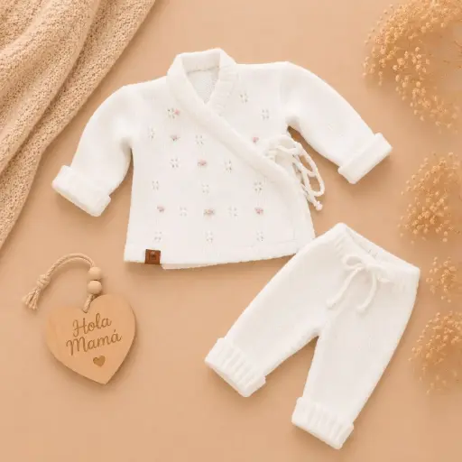 [HM-000229] CONJUNTO TEJIDO BIANCA