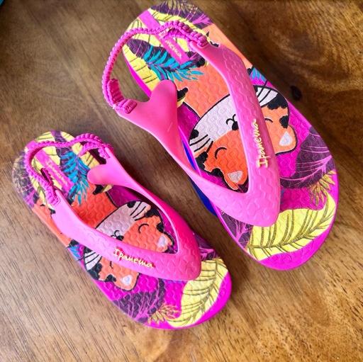 [CAMP3110] CHINELAS BEBE IPANEMA TIGRE